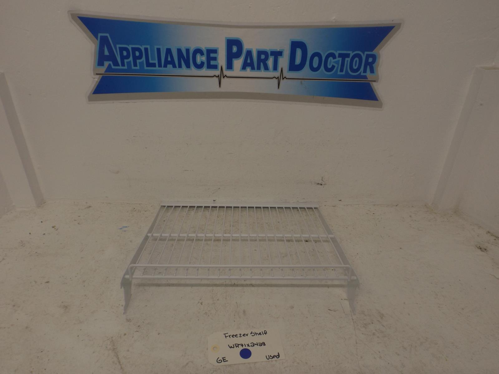 GE Refrigerator WR71X2428 Freezer Shelf Used GE Refrigerator WR71X2428 Freezer Shelf Used